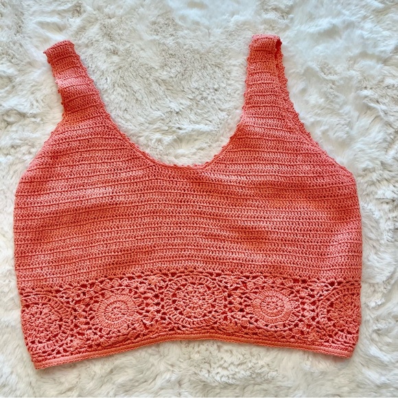 SPELL AND THE GYPSY Crochet sweater L - Picture 2 of 9